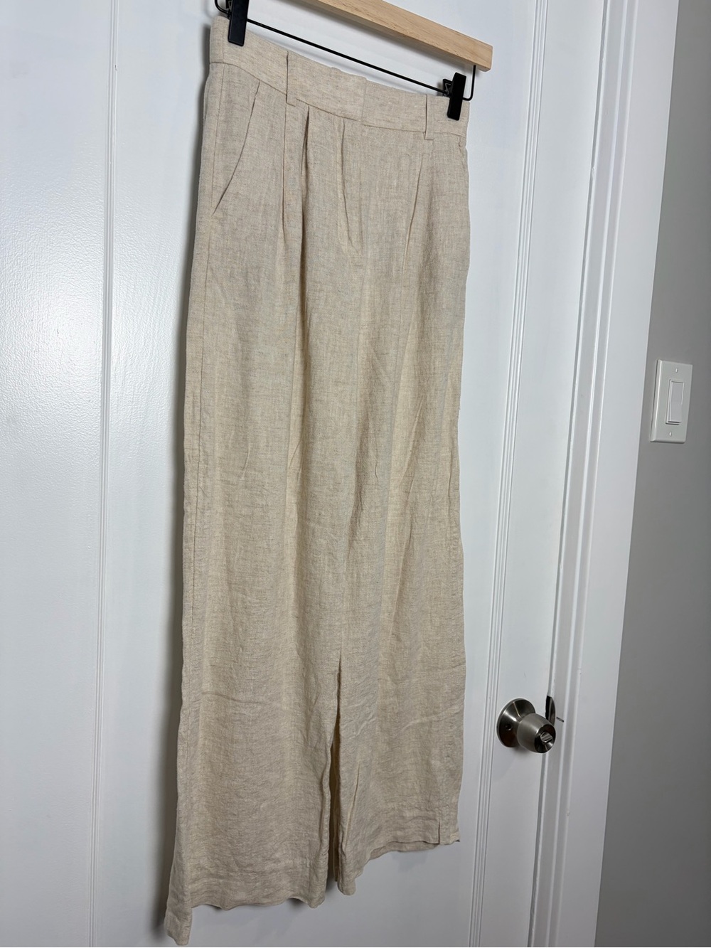 Abercrombie & Fitch Sloane Linen Pants 23 - Picture 14 of 16